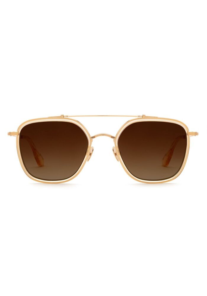 AUSTIN | 18K Titanium + Champagne Polarized