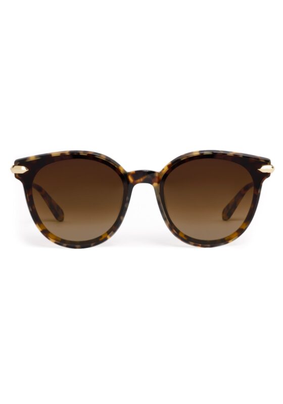 COLETTE NYLON | Blonde Tortoise 18K